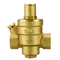 Válvula reguladora de presión de agua de latón PN16 de 1/2 pulgada y 3/4 pulgada con manómetro