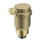 Medidor de agua 15 mm 20 mm 25 mm Válvula de escape de latón Válvula de ventilación de aire automática de latón