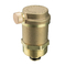Medidor de agua 15 mm 20 mm 25 mm Válvula de escape de latón Válvula de ventilación de aire automática de latón
