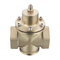 Regulador de presión de agua en línea industrial con válvula de presión diferencial de latón del actuador