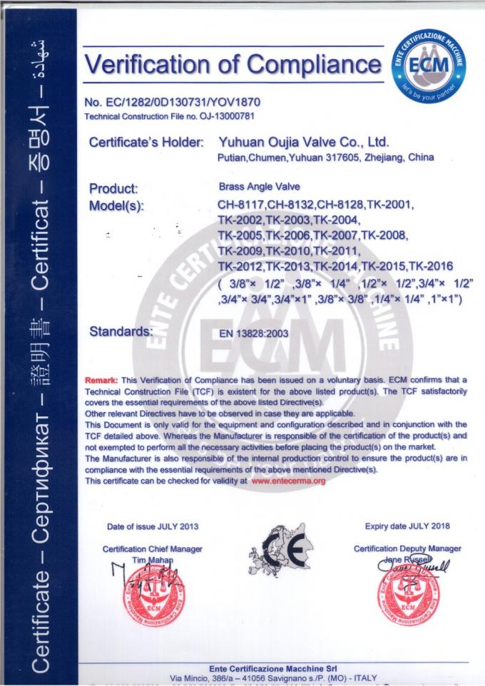 certificación de alta calidad del CE del precio de seguridad de la válvula de presión del producto de cobre amarillo del alivio TMOK mejor hecha en China
