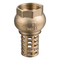 Válvula de pie de bomba de agua Vertical de latón de 1/2-4 pulgadas, 20MM-110MM, núcleo de latón, Color dorado