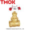 TMOK PN16 Sin anillo de goma Seguridad DN20 Rosca Válvula de compuerta de latón de puerto completo
